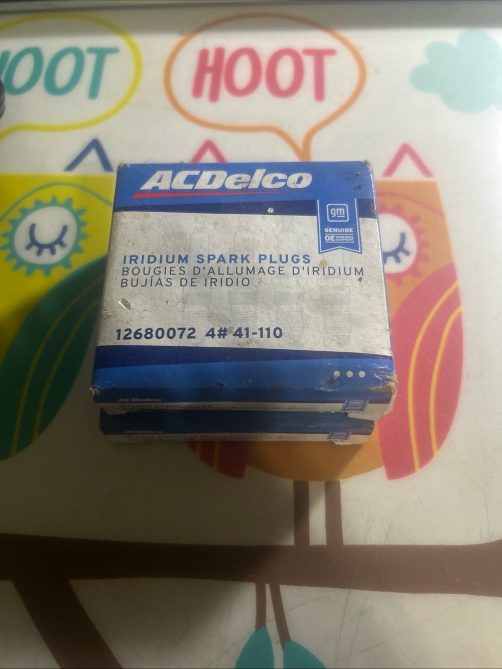 Iridium Spark Plugs - Blue/White